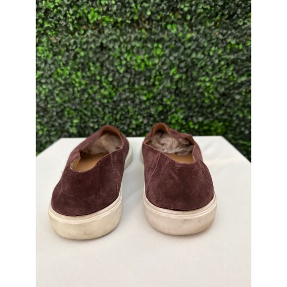 Franco Sarto, Maroon leather Suede Loafers women’s size 10M - Picture 5 of 6